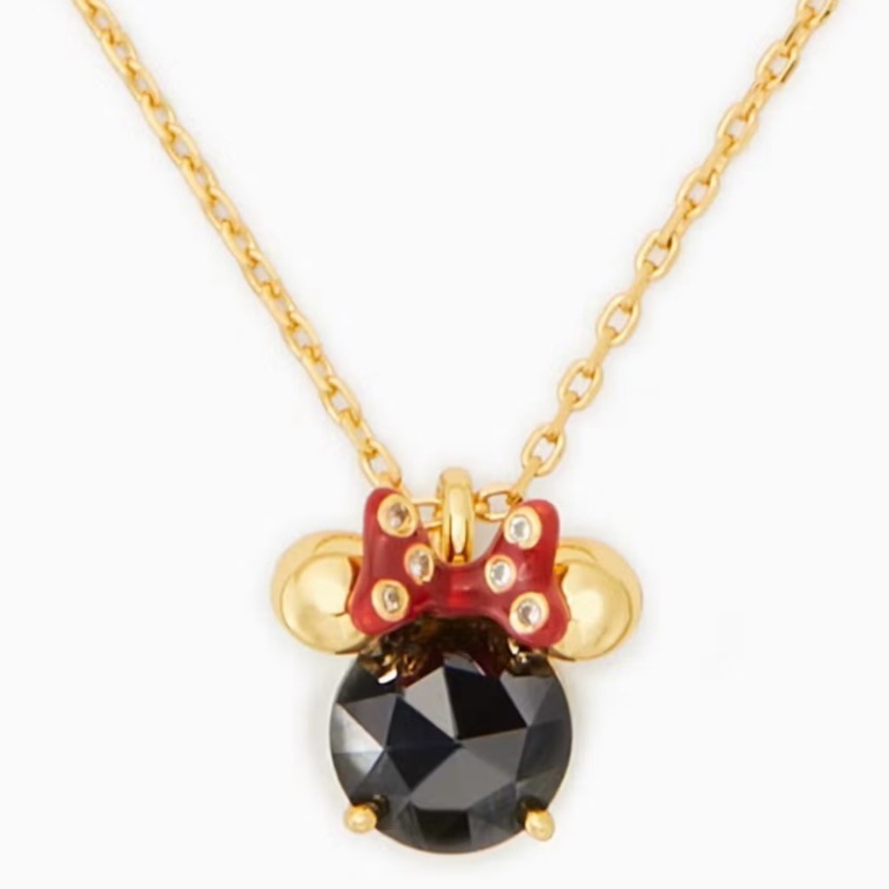 Kate Spade X Disney Minnie Mouse Pendant Necklace
